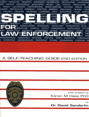 Spelling For Law Enforcement